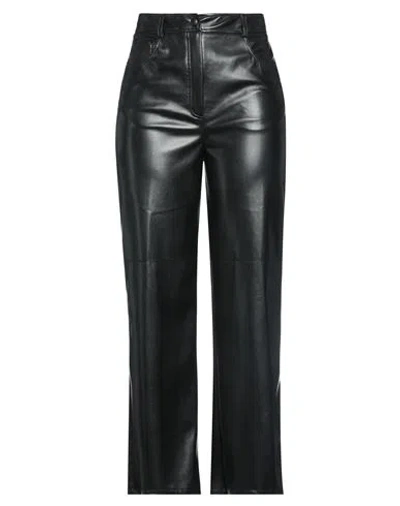 Jucca Woman Pants Black Size 8 Polyester, Polyurethane