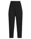 Jucca Woman Pants Black Size 8 Polyester, Virgin Wool, Elastane