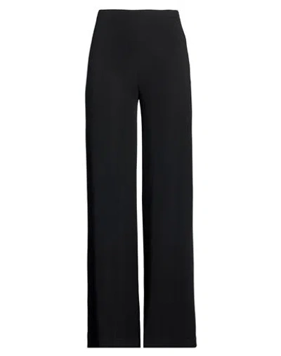 Jucca Woman Pants Black Size 8 Viscose, Elastane