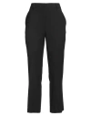 Jucca Woman Pants Black Size 8 Viscose, Polyester, Elastane In Black
