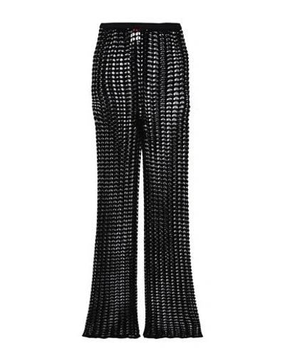 Jucca Woman Pants Black Size L Cotton