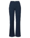 Jucca Woman Pants Blue Size 4 Cotton, Elastane