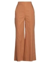 Jucca Woman Pants Camel Size 2 Cotton In Beige