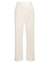 Jucca Woman Pants Cream Size 8 Cotton, Elastane In White