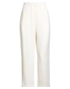 Jucca Woman Pants Cream Size 4 Polyester
