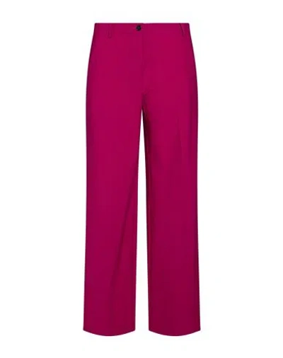 Jucca Woman Pants Garnet Size 6 Polyester, Virgin Wool, Elastane In Multi