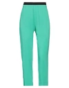 Jucca Woman Pants Green Size 2 Viscose, Elastane
