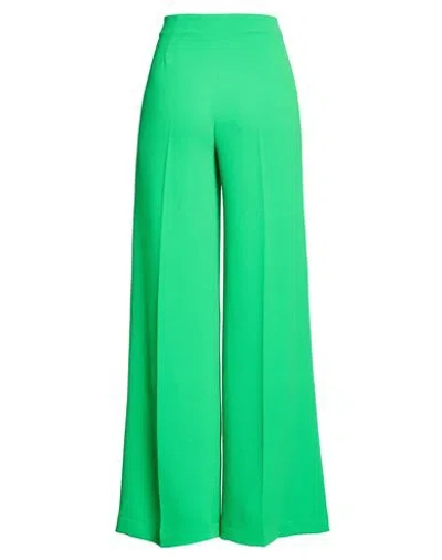 Jucca Woman Pants Green Size 4 Polyester