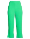 Jucca Woman Pants Green Size 4 Polyester In Multi