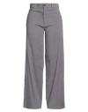 Jucca Woman Pants Grey Size 6 Silk