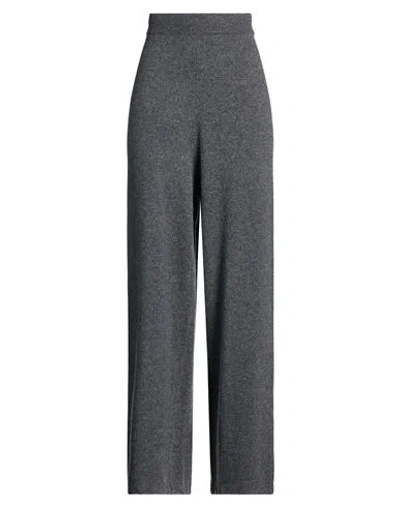 Jucca Woman Pants Grey Size L Virgin Wool In Gray