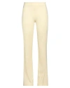 Jucca Woman Pants Ivory Size 10 Viscose, Elastane In White