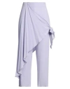 Jucca Woman Pants Lilac Size 6 Acetate, Silk In Purple