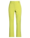 Jucca Woman Pants Lime Green Size 2 Viscose, Polyester, Elastane