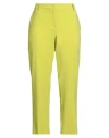 Jucca Woman Pants Lime Green Size 2 Viscose, Polyester, Elastane In Gold