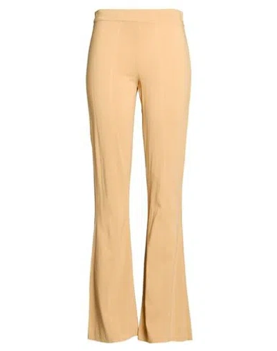 Jucca Woman Pants Marigold Size 6 Viscose, Elastane In Yellow
