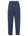 Jucca Woman Pants Midnight Blue Size 2 Polyester, Virgin Wool, Elastane In Blue