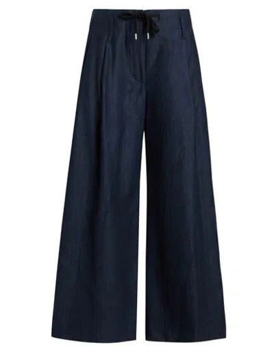 Jucca Woman Pants Midnight Blue Size 2 Virgin Wool, Elastane