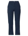 Jucca Woman Pants Midnight Blue Size 6 Cotton, Elastane In Blue