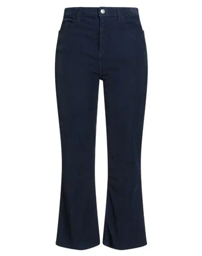 Jucca Woman Pants Navy Size 6 Cotton, Elastane In Blue