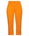 Jucca Woman Pants Orange Size 6 Cotton, Elastane In Orange