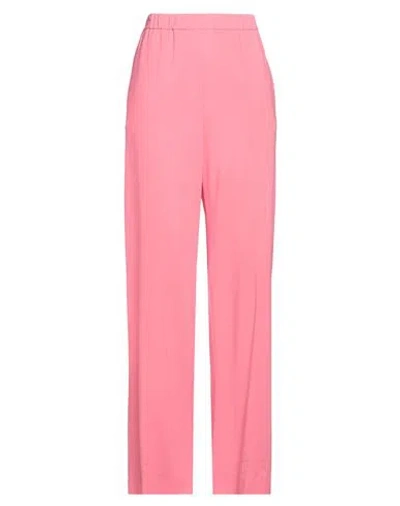 Jucca Woman Pants Pink Size 10 Viscose, Elastane