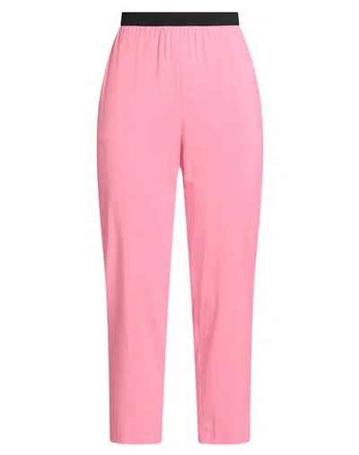 Jucca Woman Pants Pink Size 6 Viscose, Elastane