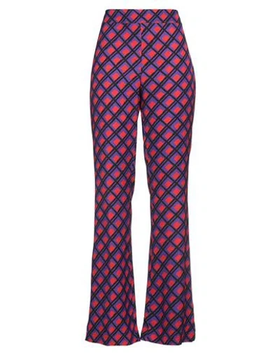 Jucca Woman Pants Purple Size 10 Viscose
