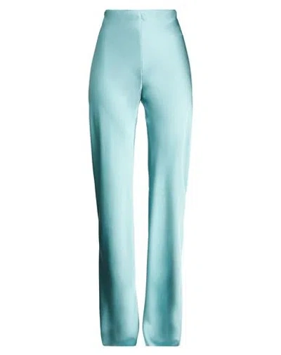 Jucca Woman Pants Sage Green Size 6 Polyester