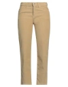 Jucca Woman Pants Sand Size 10 Cotton, Elastane In Beige