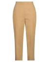 Jucca Woman Pants Sand Size 10 Cotton In Beige