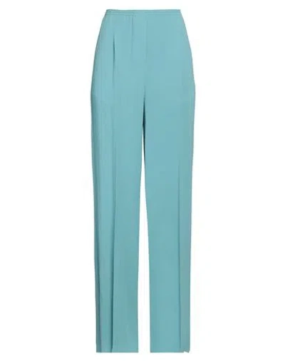Jucca Woman Pants Sky Blue Size 6 Acetate, Viscose