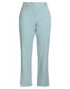 Jucca Woman Pants Sky Blue Size 8 Viscose, Polyester, Elastane In Blue