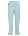 Jucca Woman Pants Sky Blue Size 8 Viscose, Polyester, Elastane