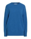 Jucca Woman Sweater Azure Size S Alpaca Wool, Wool, Polyamide, Elastane