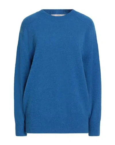 Jucca Woman Sweater Azure Size S Alpaca Wool, Wool, Polyamide, Elastane