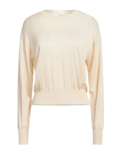 Jucca Woman Sweater Beige Size Xl Cupro