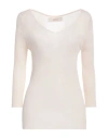 Jucca Woman Sweater Beige Size Xl Viscose, Polyester In Beige