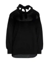 Jucca Woman Sweater Black Size S Cotton In Black