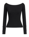 Jucca Woman Sweater Black Size L Viscose, Polyamide