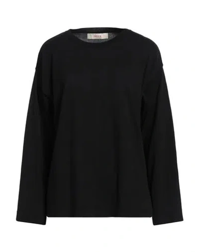 Jucca Woman Sweater Black Size M Cotton