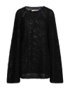 Jucca Woman Sweater Black Size Xl Cotton