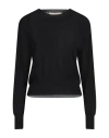 Jucca Woman Sweater Black Size Xl Cupro In Black
