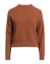 Jucca Woman Sweater Rust Size L Wool, Polyamide, Cashmere In Brown