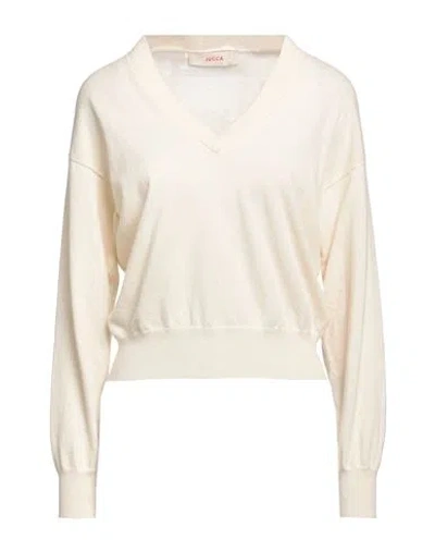 Jucca Woman Sweater Cream Size M Cashmere In White