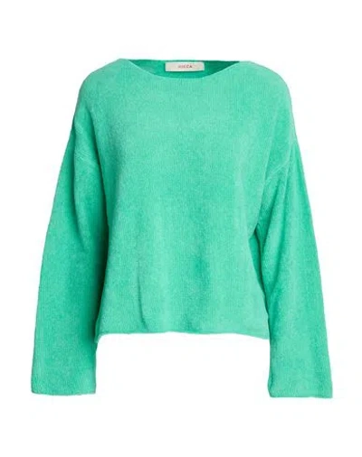 Jucca Woman Sweater Green Size S Cotton, Polyamide