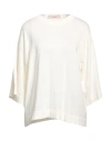 Jucca Woman Sweater Ivory Size M Cotton In White