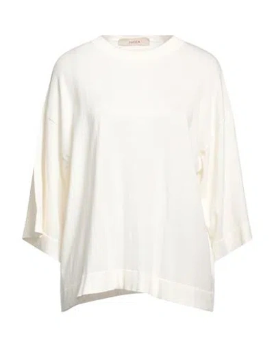 Jucca Woman Sweater Ivory Size M Cotton In White