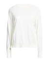 Jucca Woman Sweater Ivory Size L Cotton In White