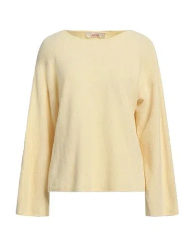 Jucca Woman Sweater Ivory Size M Cotton, Polyamide In White